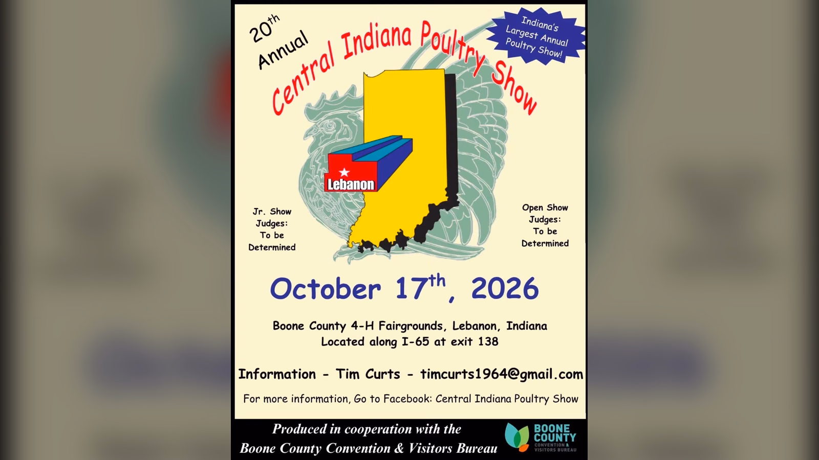 Central Indiana Poultry Show